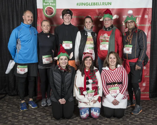 Seven Hills Anesthesia Employees Participate in the 2018 Jingle Bell Run!